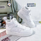 VO -Women High Top White Sneakers