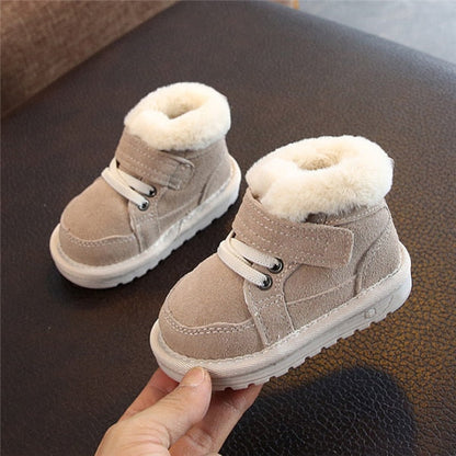 VO -New Winter Baby Snow Boots Unisex Leather