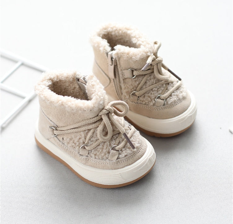 VO -2021 New Winter Baby Boots Warm Plush