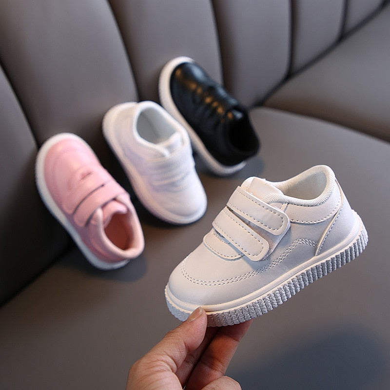 VO -New Fashion High Quality Boys White Toddler Sneaker