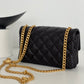 ChanelSmall Flap Bag Black For Women, Women&#8217;s Bags 8.7in/22cm