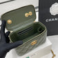 ChanelSmall Vanity Case Emerald Green For Women, Women&#8217;s Bags 5.9in/15cm